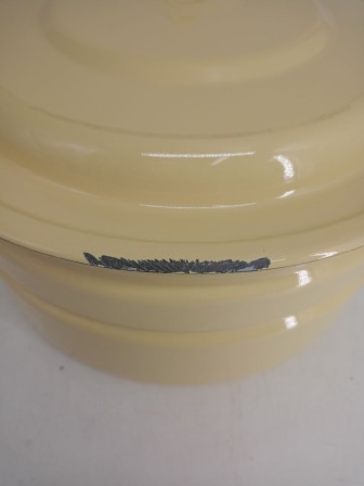 Уценка 25-1269 Бак эмалированный 18 л без деколи С-28261/Км Кремовый