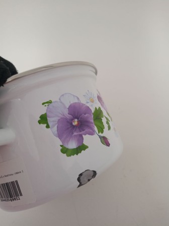 Уценка 25-0969 Кастрюля 2л 1610АП2/4 Анютины глазки