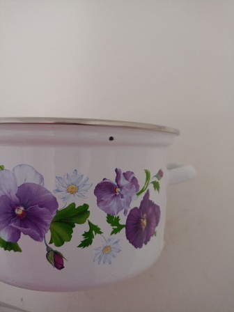 Уценка 25-0969 Кастрюля 2л 1610АП2/4 Анютины глазки