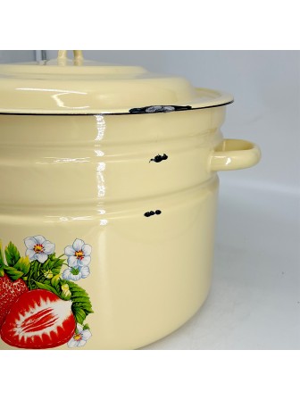 Уценка 25-0764 Бак эмалированный 25л С-2828/4Км Сочная клубника