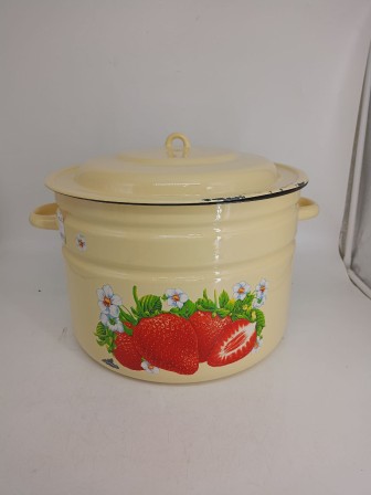 Уценка 25-1101 Бак эмалированный 25л С-2828/4Км Сочная клубника