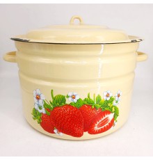 Уценка 25-0978 Бак эмалированный 25л С-2828/4Км Сочная клубника