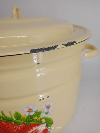 Уценка 25-1365 Бак эмалированный 25л С-2828/4Км Сочная клубника