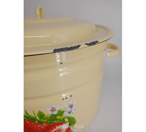Уценка 25-1365 Бак эмалированный 25л С-2828/4Км Сочная клубника Уценка 25-1365 Бак эмалированный 25л С-2828/4Км Сочная клубника
