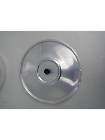 Уценка 25-1313 Кастрюля алюминиевая Демидовский завод МТ-073, 6 л, с крышкой, матовая