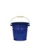 Ведро эмалированное 12 л, без крышки, Стальэмаль 2с27, без рисунка, синий, с зерном