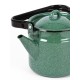 Чайник эмалированный  2 л, Стальэмаль 2с25, без рисунка изумрудный, с зерном