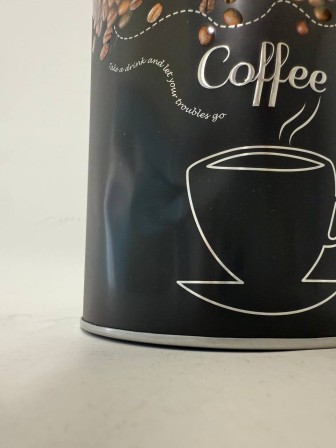 Уценка 24-1978 Банка КОФЕ, круглая, 900 мл