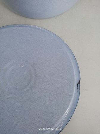 Уценка 25-1366 Ведро 12л 1224Ц/4Рб Фруктовая фантазия с крышкой