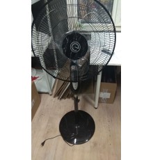 Уценка 23-2327 Вентилятор напольный ELEGANCE EN-1617 с пультом, 16 дюйм, черный