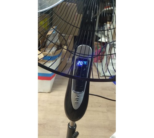 Уценка 23-2327 Вентилятор напольный ELEGANCE EN-1617 с пультом, 16 дюйм, черный Уценка 23-2327 Вентилятор напольный ELEGANCE EN-1617 с пультом, 16 дюйм, черный