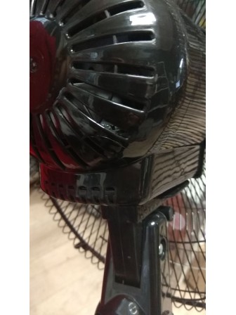 Уценка 23-2327 Вентилятор напольный ELEGANCE EN-1617 с пультом, 16 дюйм, черный