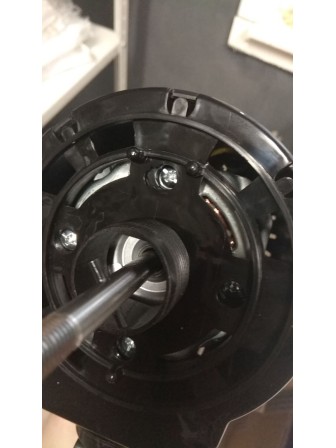 Уценка 23-2327 Вентилятор напольный ELEGANCE EN-1617 с пультом, 16 дюйм, черный