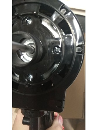 Уценка 23-2327 Вентилятор напольный ELEGANCE EN-1617 с пультом, 16 дюйм, черный