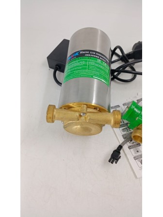 Уценка 25-0703 Насос повышения давления "Vodotok" X15G-15, корпус нерж. (120Вт, 25л/мин, H-15м, d отв.3/4", штуцер