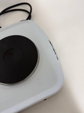 Уценка 25-0646 Электрическая плитка Мечта 212Т черная, 2 конфорки, ТЭН