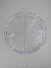 Уценка 25-0713 Поддон-решето для сушилки Ветерок, 30 см (маленький), прозрачный - 1 поддон