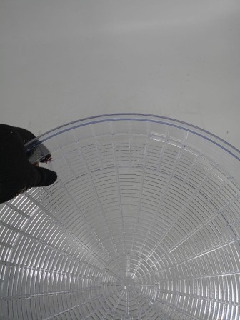 Уценка 25-1415 Электросушилка Ветерок-2, 5 подонов, прозрачный 