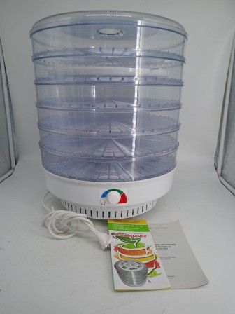 Уценка 25-1552 Электросушилка Ветерок-2, 6 поддонов, прозрачный