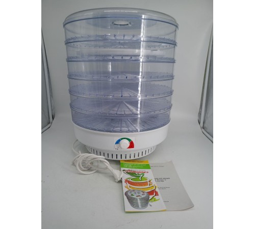 Уценка 25-1552 Электросушилка Ветерок-2, 6 поддонов, прозрачный