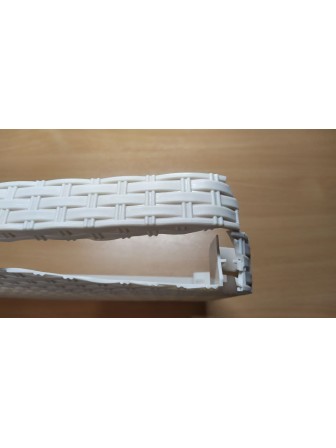 Уценка 21-2265 Этажерка Плетенка М2521, слоновая кость