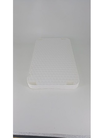 Уценка 22-2382 Этажерка для дома и ванной М2551, пластик, 4 полки, белая