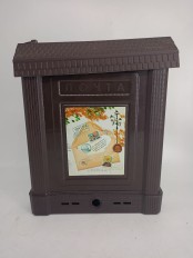 Уценка 21-578 Ящик почтовый Альтернатива М6434 "Декор" коричневый, с замком