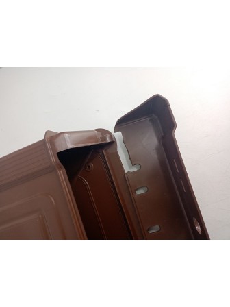 Уценка 22-0052 Ящик почтовый Альтернатива М6434 "Декор" коричневый, с замком