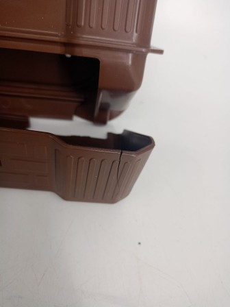 Уценка 22-0052 Ящик почтовый Альтернатива М6434 "Декор" коричневый, с замком