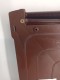 Уценка 24-1546 Почтовый ящик пластиковый Декор коричневый, М6434