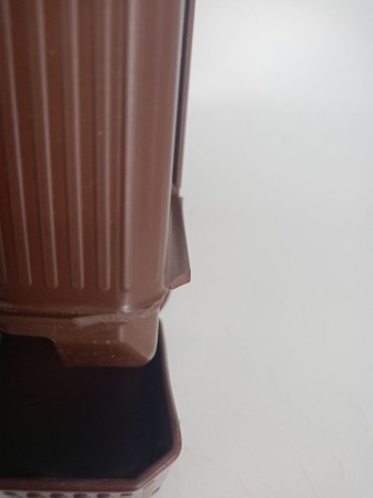 Уценка 24-1546 Почтовый ящик пластиковый Декор коричневый, М6434