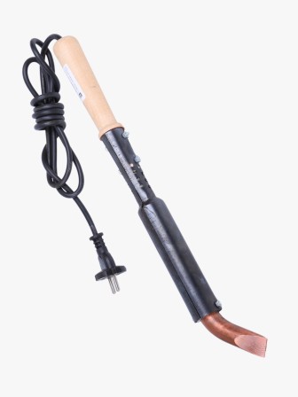 Электропаяльник ЭПСН 250/230 с деревянной ручкой Г-образное съемное жало