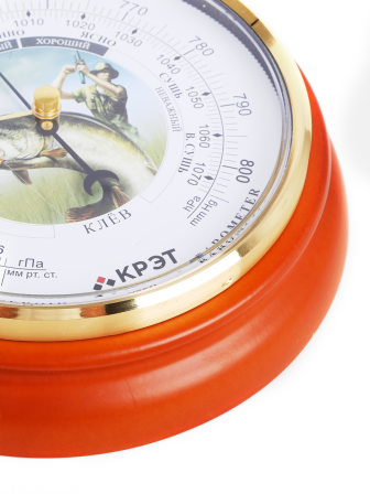 Барометр Утес БТК-СН8 «закрытая шкала» с рисунком РЫБАК