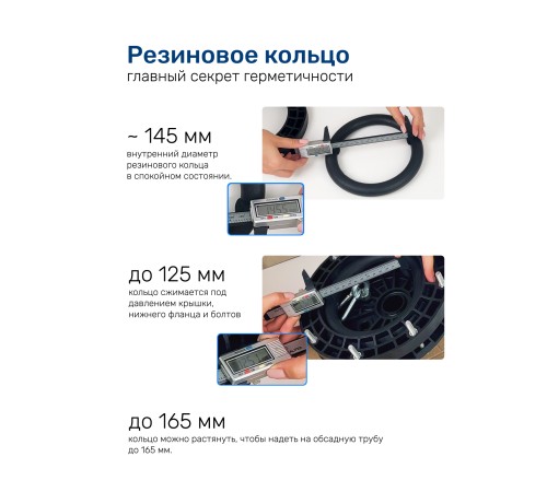 Оголовок герметичный скважинный ОГС 125-165/25 (У) Оголовок герметичный скважинный ОГС 125-165/25 (У)