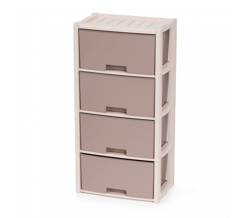 Уценка 25-1474 Комод М7834 4 секции Колорит бежевый Уценка 25-1474 Комод М7834 4 секции Колорит бежевый