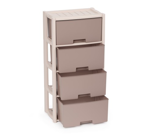 Уценка 25-1474 Комод М7834 4 секции Колорит бежевый Уценка 25-1474 Комод М7834 4 секции Колорит бежевый