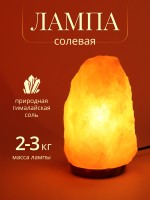 Солевая лампа Wonder Life Скала 2-3 кг