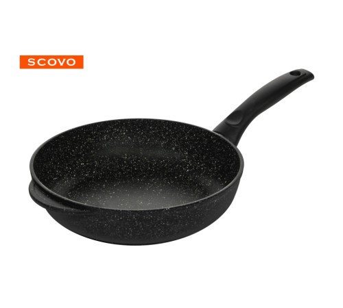 Сковорода Scovo Литая ЛТ-003, 24 см, без крышки 