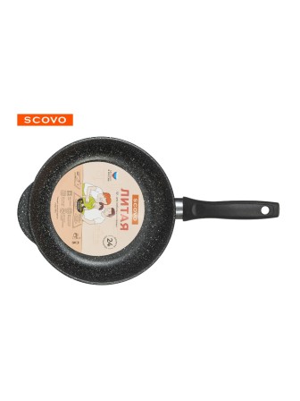 Сковорода Scovo Литая ЛТ-005, 28 см, без крышки