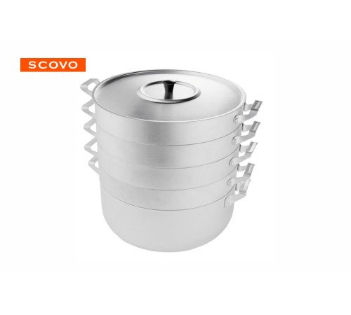 Мантоварка алюминиевая Демидовский завод МТ-121 13 л, 4 сетки