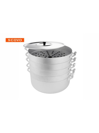 Мантоварка алюминиевая Демидовский завод МТ-121 13 л, 4 сетки