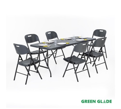 Стол складной Green Glade F182, чемодан, 180 х 75 х 72 см