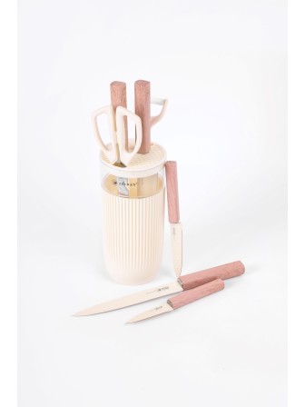 Набор ножей ZEIDAN Z-3144 Ivory 8 предметов