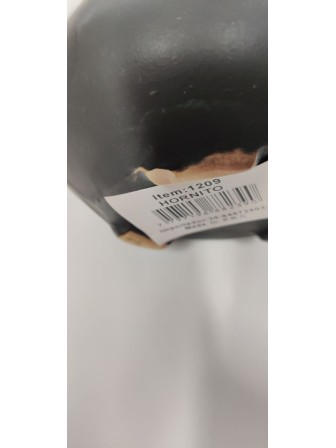 Уценка 22-3476 Аромалампа "Низкий сосуд с песочной лентой" Черный