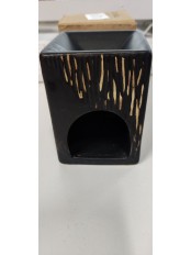 Уценка 21-3102 Аромалампа Каменное Дерево черная N310-12