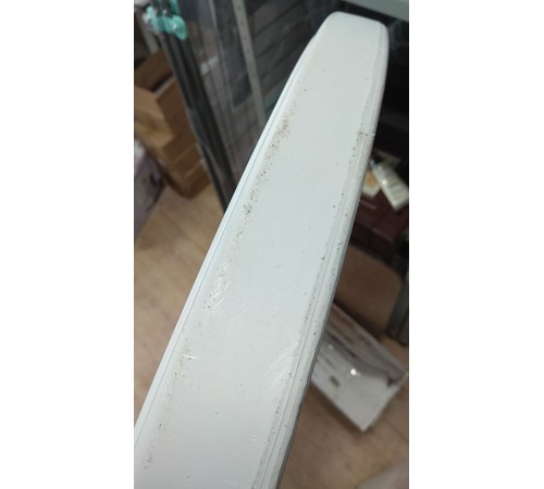 Уценка 24-1581 Стол складной барный на кухню круглый Green Glade F081 белая столешница пластик