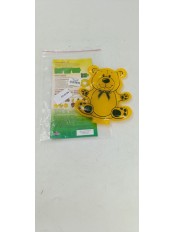 Уценка 24-2498 Грелка солевая от коликов детская Мишка желтый, для детей