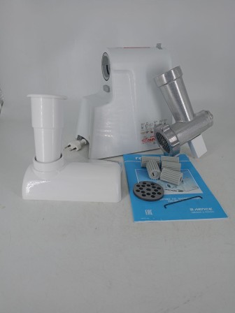 Уценка 23-1032 Электромясорубка ЛЕПСЕ Гамма-7-4 White