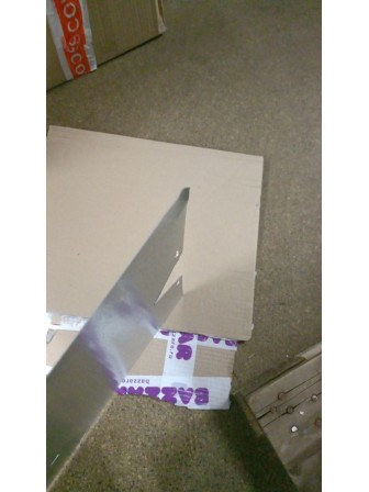 Уценка 25-1881 Шкаф металлический для газового баллона 50л Петромаш, серый