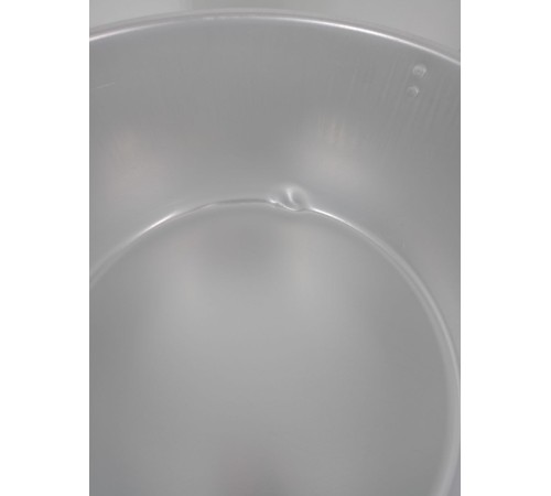 Уценка 25-1736 Кастрюля алюминиевая Демидовский завод МШ-006, 15 л, с крышкой, матовая